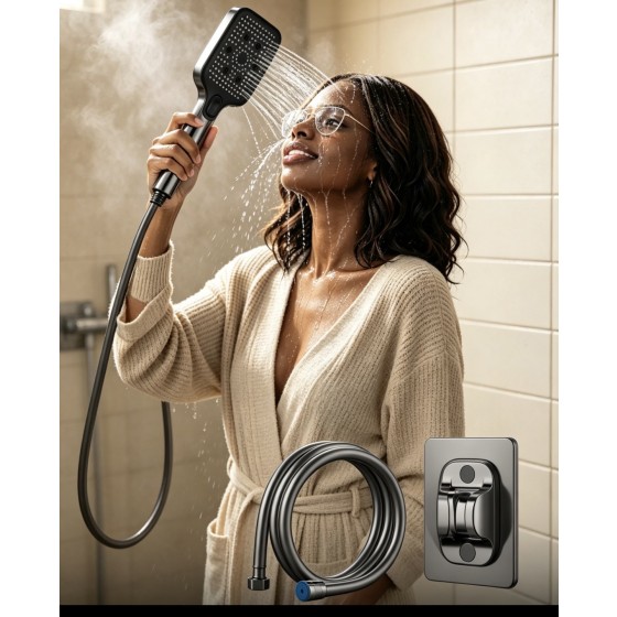 H21R gray shower handle set,stock